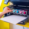 Qual é a melhor opção, cartucho de tinta ou toner a laser?